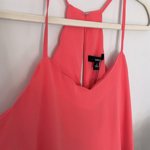 NWT Coral Scalloped Dress - Picture 8 of 10
